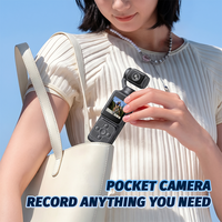 Cámara de Acción para Vlogs con Pantalla Giratoria de 1.54'', Gran Angular de 130°, Visión Nocturna Giratoria de 180°, WiFi, App, Resistente al Agua, Video 2K, Modelo Q9