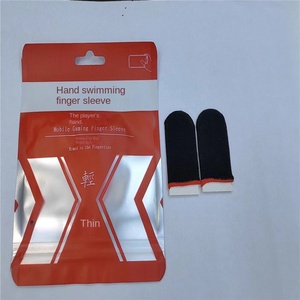 Fundas de Dedo de Tela Plateada, Delgadas y Resistentes al Sudor, Esenciales para Juegos de PC/Android - Product Image 4