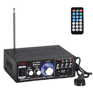 AOSHEN - Mini Amplificador Estéreo para Auto AK-698BT, 2 Canales, 250 W, Mini Amplificador de Audio para Auto - Product Image 1