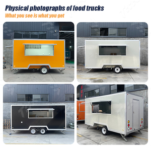 Tiva รถขายอาหารเชิงพาณิชย์12ft รถเข็นขายอาหารจานด่วนรถลากอาหารริมถนนเคลื่อนที่ได้ - Product Image 5