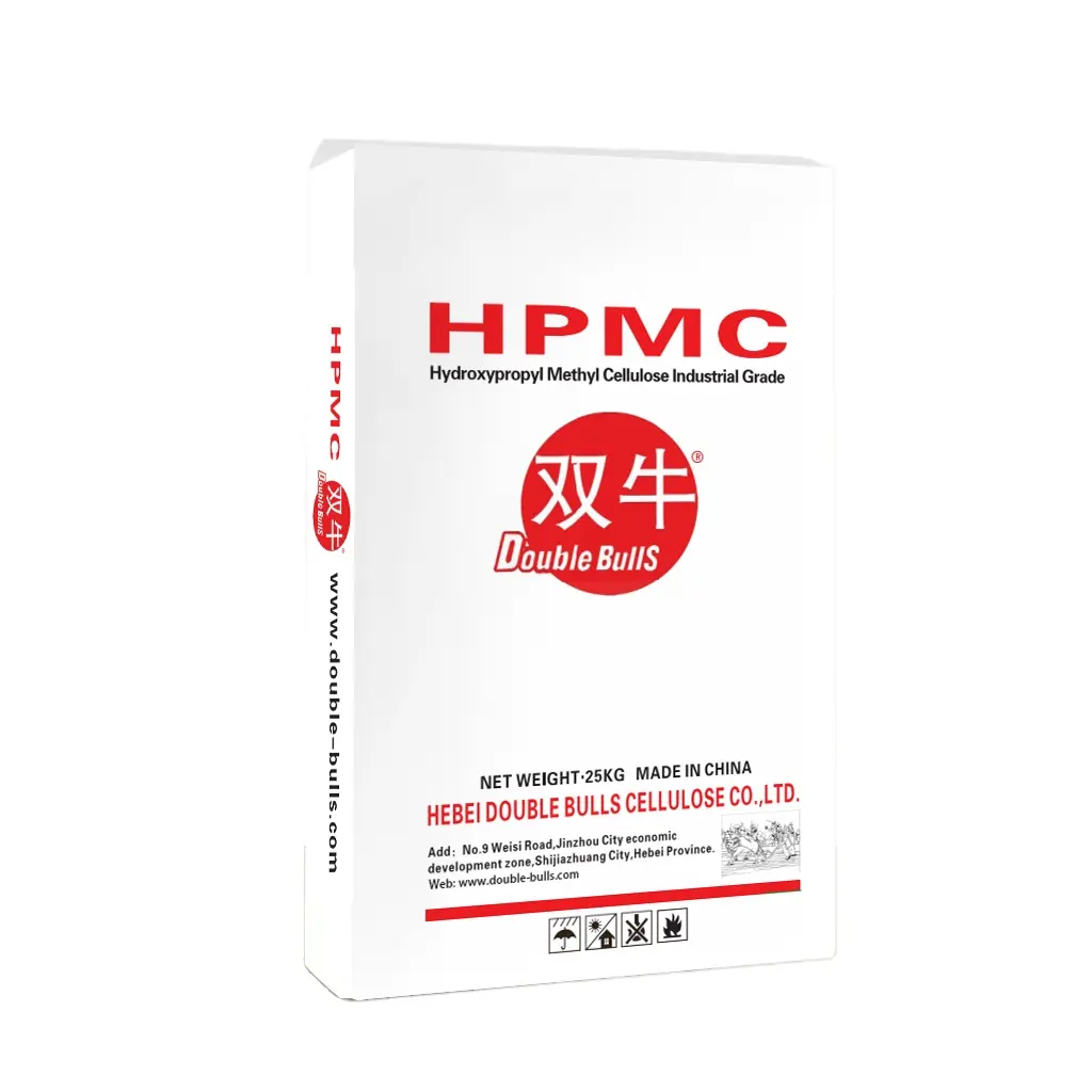 Dubbelstieren Hpmc Hydroxypropylmethylcellulosepoeder Voor Cementproducten Voor Cementmortel