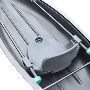 Canoë solo Yak Outdoors 385 cm en HDPE, capacité de 120 kg avec siège rotomoulé réglable - Product Image 6