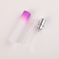Mini vaporisateur de parfum 8 ml avec capuchon torsadé dégradé, flacon de parfum portable de voyage, atomiseur, emballage cosmétique