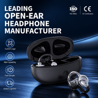 Écouteurs sans fil sportifs V6.0 à oreille libre, faible latence 38 ms, son spatial panoramique, autonomie 42 h, personnalisation OEM/ODM, logo sur mesure, direct usine