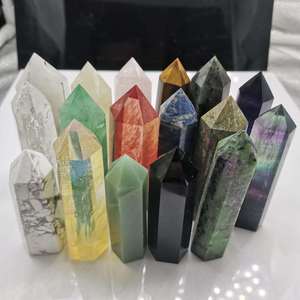 Bán Buôn Số Lượng Lớn Đá Quý Tự Nhiên Pha Lê Đá Chữa Bệnh Thạch Anh Tím Rose <span class=keywords><strong>Quartz</strong></span> Crystal Wand Điểm Trong Số Lượng Lớn Thạch Anh Rõ Ràng - Product Image 2