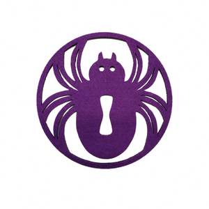 Sous-verres en feutre absorbant multicolore écologique de haute qualité - Product Image 4