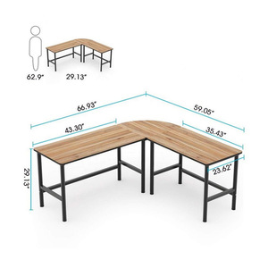 <span class=keywords><strong>Amazon</strong></span> moderna mesa de ordenador <span class=keywords><strong>escritorio</strong></span> hogar Oficina Metal hierro muebles de oficina escuela <span class=keywords><strong>escritorio</strong></span> y silla gran oferta L forma Simple 100 Uds - Product Image 3