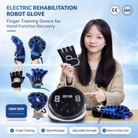 Gant robotisé de rééducation pour l'entraînement des doigts et des mains, avec batterie électrique améliorée, pour la thérapie et l'entraînement des doigts