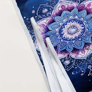 Tùy Chỉnh In Sang Trọng Sợi Nhỏ <span class=keywords><strong>Polyester</strong></span> Bãi Biển Khăn Với Thổ Nhĩ Kỳ In Thân Thiện Với Môi Mùa Hè Thiết Kế Hiện Đại - Product Image 5