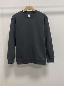 Sudadera con capucha de algodón grueso para hombre, corte holgado, cuello redondo, estampada, manga regular, informal, para otoño - Product Image 5