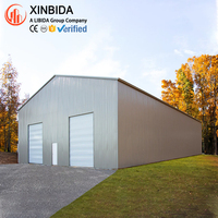Structure de stockage en acier Alpha pour centre de distribution national, cadre rigide Q355B avec revêtement CWB et Galvalume