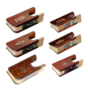 ชิ้นส่วนคันชักไวโอลินกบไวโอลินสำหรับต้นแบบ snakewood อะไหล่คันชักไวโอลินสำหรับช่างทำคันธนูลูเทีย - Product Image 1