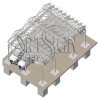 Supports de sol de carport solaire de conception gratuite les plus vendus Structure de montage de carport PV de coût d'usine pour parking | Signe d'art