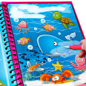 <span class=keywords><strong>Jeux</strong></span> de <span class=keywords><strong>Dessin</strong></span> Livre <span class=keywords><strong>d</strong></span>'<span class=keywords><strong>Eau</strong></span> pour Enfants Livre de Peinture Cadeau <span class=keywords><strong>d</strong></span>'Apprentissage Réutilisable Jouets de <span class=keywords><strong>Dessin</strong></span> pour Enfants Maternelle Enfants - Product Image 2