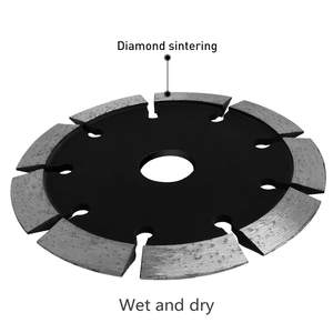 Di alta qualità 5 "a forma di V Crack Chaser diamante professionale macchina ceramica per granito per smerigliatrice angolare di riparazione del calcestruzzo - Product Image 3