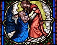 Vitrail artistique, panneau de fenêtre d'église, verre décoratif laminé sur mesure, protection de la vie privée pour salle à manger, chambre et salle de bain