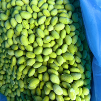 Haricots verts, soja frais congelé, edamame, riches en protéines, sains, non-OGM, de haute qualité, vente en gros, promotion