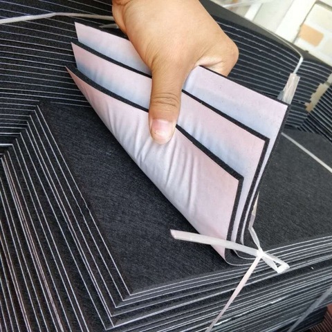 Wholesale Self-adhesive Black Sound Insulation and Sound Absorption Felt for Car Decoration Sealing Self-adhesive Tape