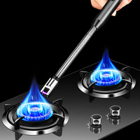 Briquet Arc Vente en Gros Plasma Logo Briquets Rechargeables USB Électrique BBQ pour Cuisine Bougie Électronique en Alliage de Zinc