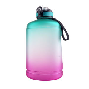 Bouteille en plastique grande taille 90oz sans BPA, contenant pour l'extérieur, Logo personnalisé, paille pour la gymnastique, avec poignée - Product Image 2