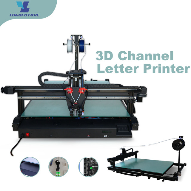 Automatic High-Speed Digital Home Use Printing Shops 1-Year Warranty FDM 3D Channel Letter Printer