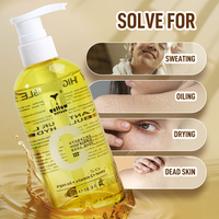 Gel Douche Exfoliant Hydratant Éclaircissant à l'Huile d'Argan et Vitamine C pour Peaux Foncées – Vente en Gros OEM