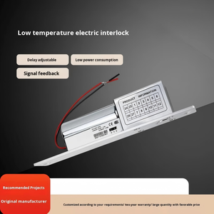 Cerradura de mortaja eléctrica de hipotermia de <span class=keywords><strong>2</strong></span> líneas, sistema de <span class=keywords><strong>Control</strong></span> de acceso de puerta, cerradura de perno eléctrico - Product Image 5