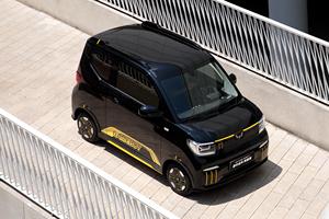 Voiture électrique mini Hongguang EV <span class=keywords><strong>Auto</strong></span> Electrico de Chine <span class=keywords><strong>moins</strong></span> chère, <span class=keywords><strong>batterie</strong></span> 9 kWh, vitesse maximale de 100 km/h, à vendre - Product Image 6