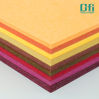 Ecologisch verantwoorde OEKO-TEX brandvertragende PET akoestische wandpanelen van polyester voor commerciële akoestische ruimtes