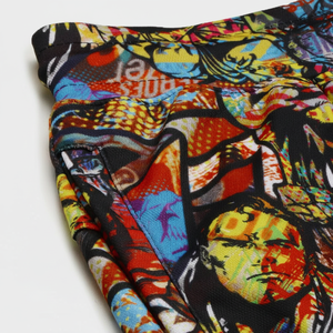 กางเกงผู้ชายหลากสีสัน ทรงฮิปสเตอร์ ผลิตจากโพลีเอสเตอร์ 100% เป็นมิตรต่อสิ่งแวดล้อม ระบายอากาศได้ดี ไม่ยับ แห้งเร็ว เนื้อผ้านุ่ม เอวยางยืด - Product Image 1