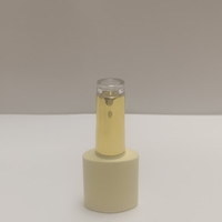 Flacon de vernis à ongles en verre avec bouchon et pinceau pour emballage de vernis UV, fournitures de manucure pour salon, vente en gros, offre spéciale