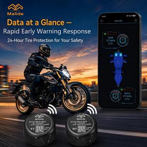 Sistema de Monitoreo de Presión de Neumáticos para Motocicleta, <span class=keywords><strong>Precio</strong></span> de Fábrica, Sensor de Neumáticos TPMS, Sensor TPMS para Teléfono Android IOS, Aplicación TPMS - Product Image 4