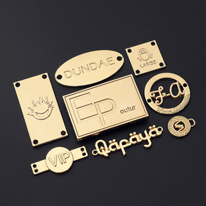 Túi xách, túi vàng, hijab, abaya, khăn, giày, <span class=keywords><strong>logo</strong></span> thương hiệu, nhãn mác quần áo, ghim tùy chỉnh, <span class=keywords><strong>logo</strong></span> kim loại cho quần áo, túi xách, túi đeo tay - Product Image 6