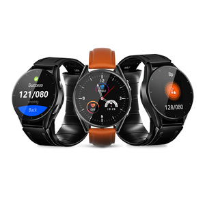 Montre de surveillance de la pression artérielle non invasive, ECG, fréquence cardiaque, mesure de l'oxygène dans le sang, mesure de la température par Bluetooth - Product Image 1