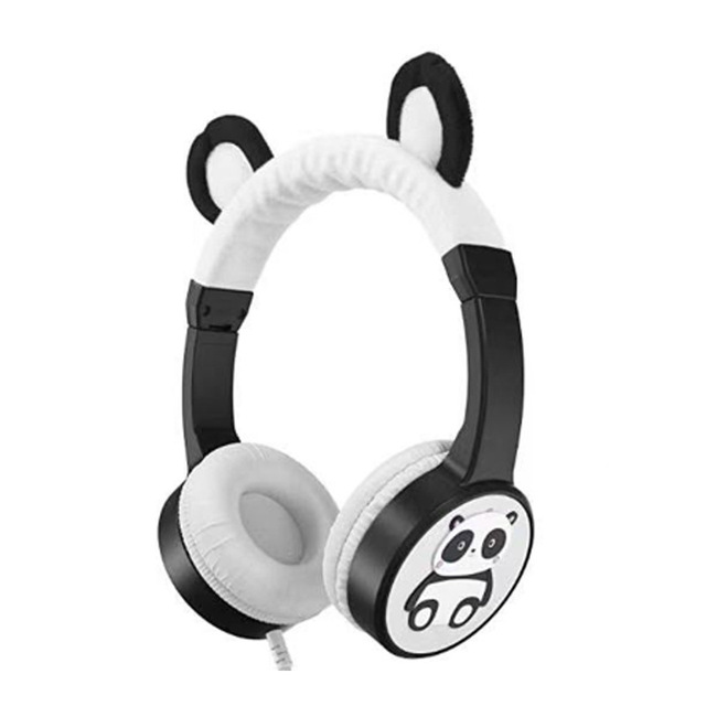 Cute Creative Cartoon Children's Plush Doll with Over Ear Headphones 3.5mm Wired Computer Laptops & Mobile Phones Headset