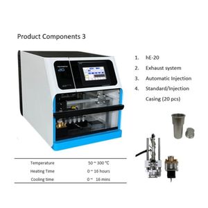 Extracteur de chauffage Extrait automatique Système d'échappement haute température haute pression Fonction d'agitation Injection automatique - Product Image 6