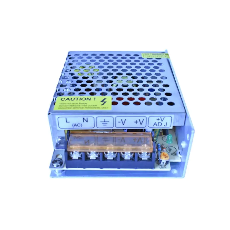 Tegangan input AC 220V/110V ukuran kecil output tunggal 12v 5a 60W catu daya 12V 60W modul tali lampu led catu daya