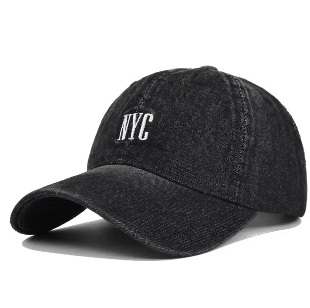 Letter Summer Outdoor New York City Embroidery Baseball Caps