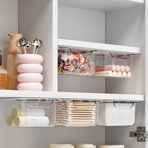 Transparent Wall Mounted Storage Box Rectangle For Bathroom Toilet Beauty Salon Home Dormitory Organizing Rack - Product Image 5