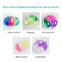 Dosettes de détergent jetables 15g au parfum fruité super concentré à effets multiples Super Cleaning Apparel Laundry