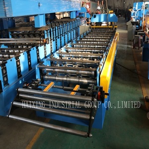 철 루핑 아연 시트 금속 지붕 사다리꼴 롤 성형 기계 만들기 - Product Image 5