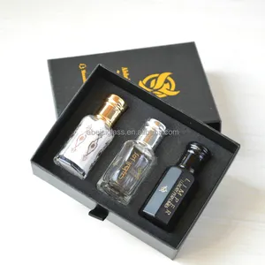 3ml 6ml 12ml vide notre bouteille de parfum en verre Attar avec tige en verre