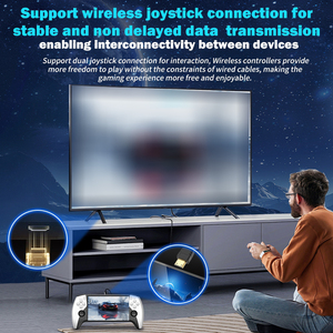 2 In1 Multi-Functional Retro Wireless Game Controller&5 Inch Handheld Console SF3500Pro Dual Core CPU 3000mAh <b>Battery</b> SF3500 Pro - Product Image 6
