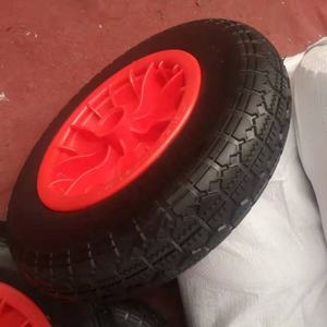 Ruedas de Espuma de Poliuretano Maxtop Duraderas 350-8 para Carretilla, Producidas por Fábrica China, 14x3.50-8, Neumáticos Antipinchazos para Carretilla - Product Image 6