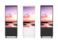 Pantalla LCD Digital de 43/49/55/65 Pulgadas para Carteles y Anuncios en Centros Comerciales, con Pantalla Dividida Inteligente para Tiendas Minoristas