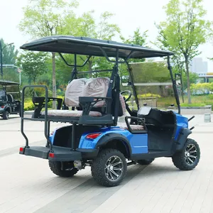 Venda quente Carrinho de golfe elétrico 2 4 6 Seater 4 rodas para a frente carrinho de golfe elétrico