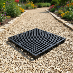 Géotextile alvéolé de drainage de 2-3 cm de hauteur <span class=keywords><strong>pour</strong></span> jardin sur toit, balcon, <span class=keywords><strong>terrasse</strong></span> et allée paysagère - Product Image 6