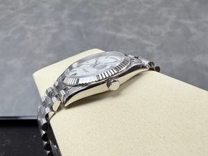 Reloj Mecánico de Lujo de la Mejor Calidad, 41 mm, Acero Inoxidable, Movimiento ETA 3255, Esfera de Cristal de Zafiro, Resistente al Agua hasta 50 Bares, para Buceo - Product Image 4