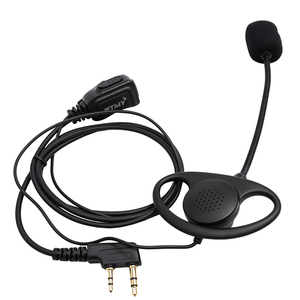 Auricular con Micrófono Kenwood D-Hang para Baofeng UV-32 UV-82 UV-9R PLUS NX-1200 NX-1300, Walkie Talkie, Radio Bidireccional - Product Image 1