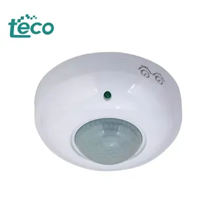 Sensor de segurança para teto 360 graus, interruptor pir, sensor de movimento de 110-240v, detector de alta sensibilidade